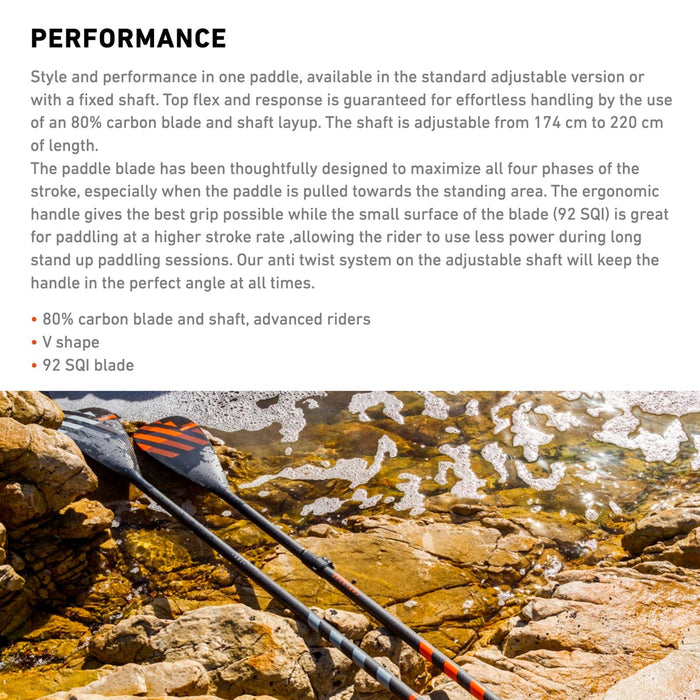 Pagaye pour SUP Dynamic C80 Réglable RRD 25DPA