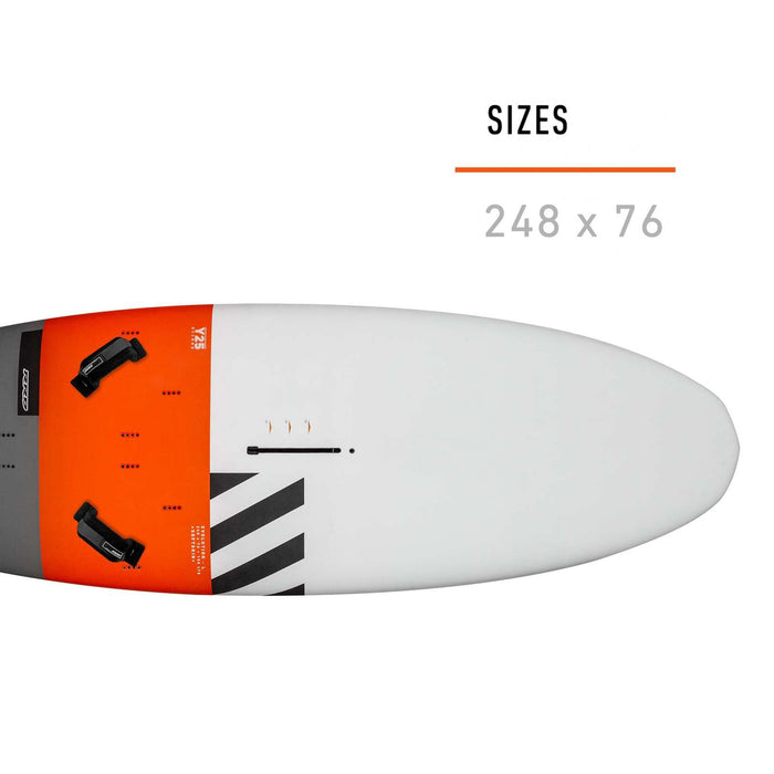 Planche de planche à voile Evolution E-Tech 155l 248x76cm RRD 25ELE