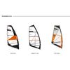 Planche de planche à voile Evolution E-Tech 155l 248x76cm RRD 25ELE