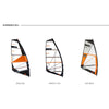 Planche de planche à voile Evolution Softskin 155l 248x76cm RRD 25ELS