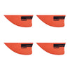 Set Flow 5 ailerons 4pcs Orange RRD 25F5F