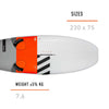 Planche de Windsurf Fire Race Y25 120 Lte 230x75cm RRD 25FR120LTE