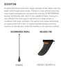 Planche de SUP Composite GT 245l Retrowood 12'6''x28 1-2''x6 1-8'' RRD 25GT126R