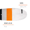 Planche de Windfoil H-Fire Pro Lte 225x91cm 155l RRD 25HF91PLTE