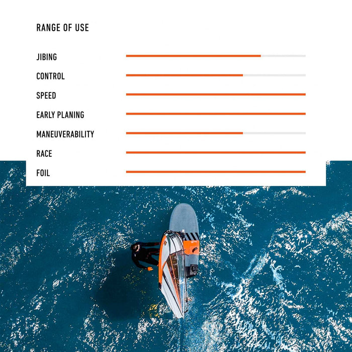 Planche de Windfoil H-Fire Pro Lte 225x91cm 155l RRD 25HF91PLTE