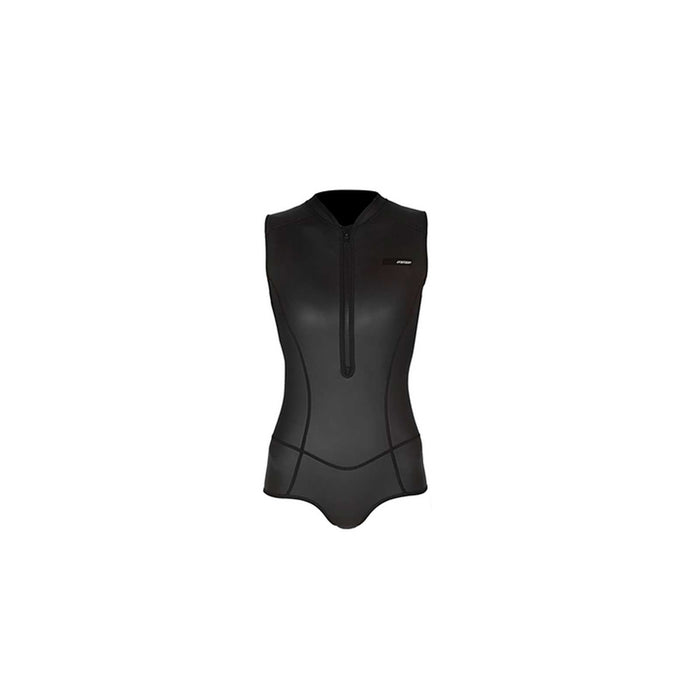Gilet de corps Seventysix 2-1 Flatlock Femme Noir-Orange Y27 Taille 6 RRD 25SEVBVF21_45_6