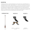 Planche SUP Composite Wassup Softskin 11''x31''x4 1-2'' 195l RRD 25WS11S