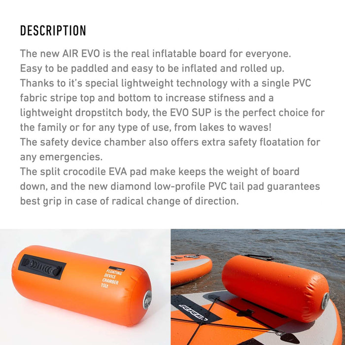 Planche SUP Gonflable Air Evo 10'4''x34''x4 3-4'' 200l RRD 26AE104