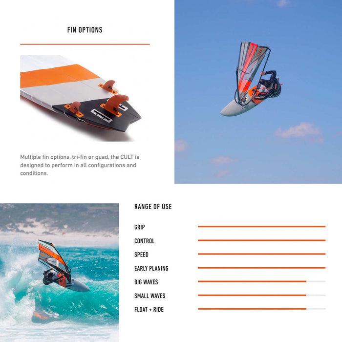 Planche de Windsurf Cult Ltd 219x58cm 82l RRD 26C82L