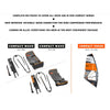 Pack de gréement compact Wave Pro avec roues RRD 26CWPR