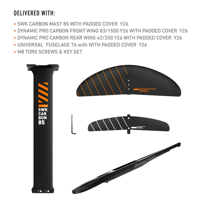 Set Hydrofoil Dynamic Pro Swk Carbon Y26 1500 RRD 26DPCSWKF1500S