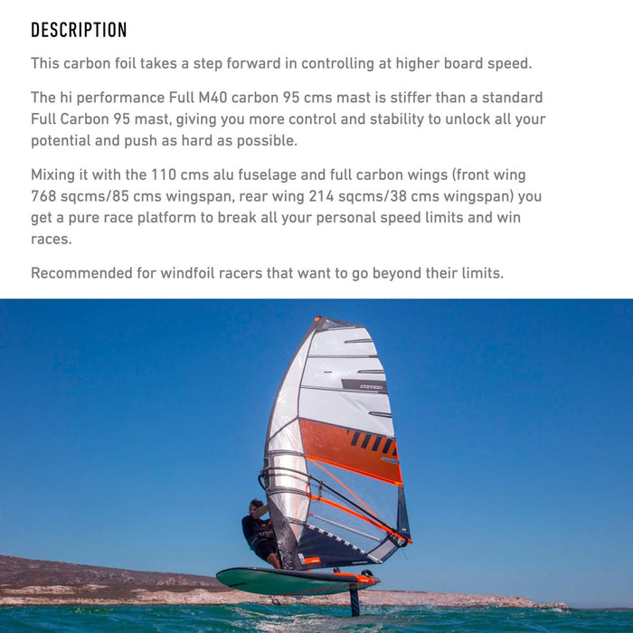 Set Hydrofoil Dynamic Ws Pro Carbon Taille 768 RRD 26DPWF768S