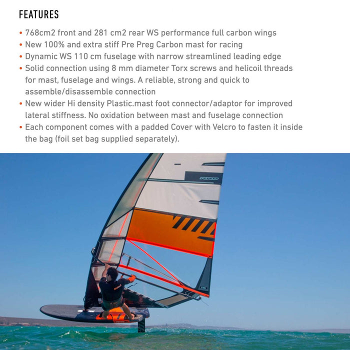 Set Hydrofoil Dynamic Ws Pro Carbon Taille 768 RRD 26DPWF768S
