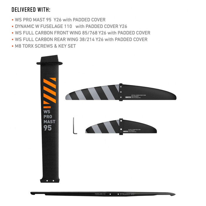Set Hydrofoil Dynamic Ws Pro Carbon Taille 768 RRD 26DPWF768S