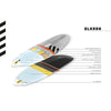 Planche de Windsurf Freestyle Wave Ruban Noir 225x58cm 84l RRD 26FW84BR