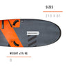 Planche de windfoil H-Fire Pro Ltd 210x81cm 144l RRD 26HF81PLTD