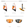 Planche Windfoil Hi-Flight E-Tech 240x78cm 150l RRD 26HIFE