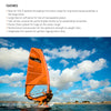 Voile de windsurfing Move Y26 Taille 6.2 RRD 26MV_44_6_2