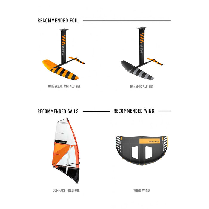 Planche de Windfoil Pocket Rocket E-Tech 140l 200x80cm RRD 26PR200E