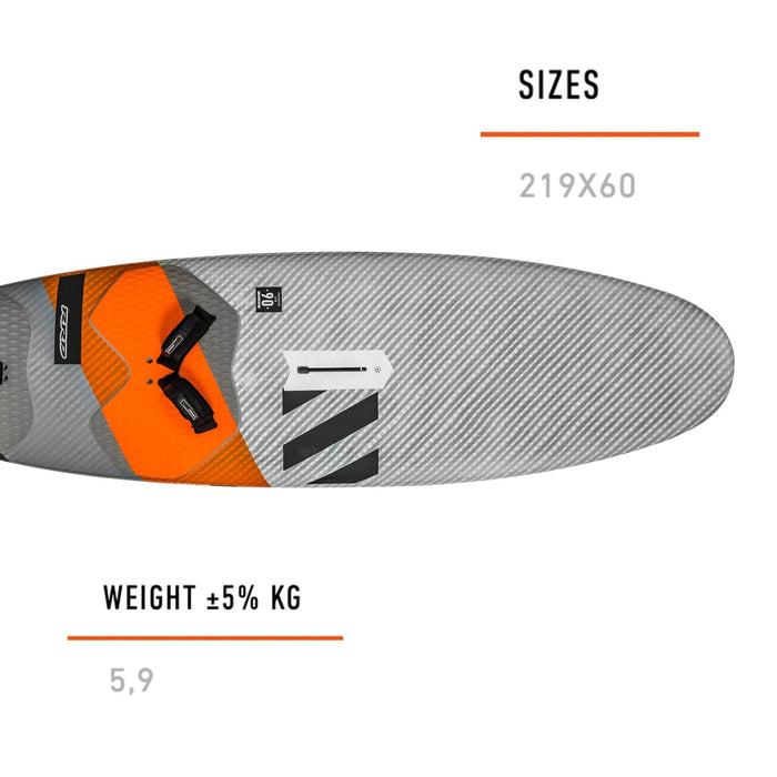 Planche de windsurf Trigger Ltd Pro Ligne 219x60cm 91l RRD 26TR91L
