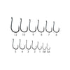 Hameçons circulaires de pêche 9644 Acier carbone Noir-Nickel №0,8 20pcs Expert Predator 27676