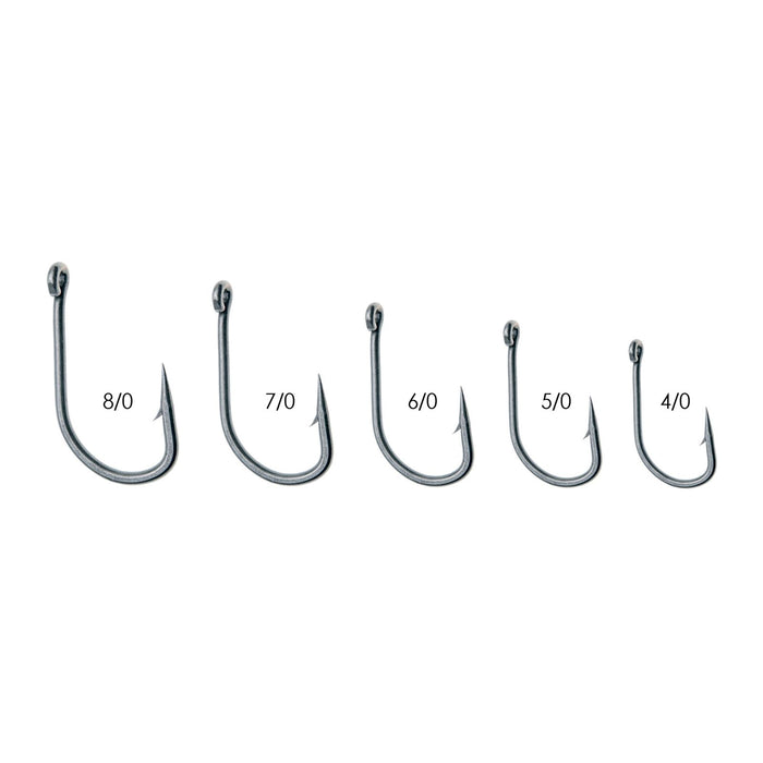 Hameçons de pêche SS1920 en acier inoxydable №6-0 4pcs Expert Predator 27683
