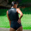 Short Wetsuit Seventysix Body Vest Femme Zip Avant 2-1 Noir Taille 12-XL RRD 2776BV21F_12