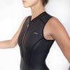 Short Wetsuit Seventysix Body Vest Femme Zip Avant 2-1 Noir Taille 6-S RRD 2776BV21F_6