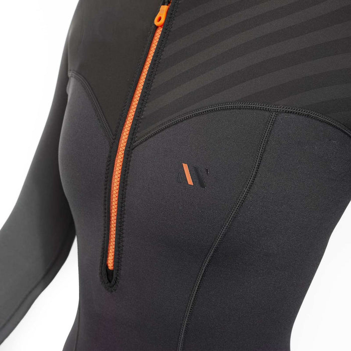 Short Wetsuit Seventysix Shortleg Femme Zip Avant 2-2 Gris Taille 14-XXL RRD 2776FZ22SF_14