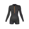 Short Wetsuit Seventysix Shortleg Femme Zip Avant 2-2 Gris Taille 6-S RRD 2776FZ22SF_6