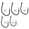 Hameçons de pêche Albacore 230 Acier carbone Noir-Nickel №8-0 5pcs Expert Predator 27809