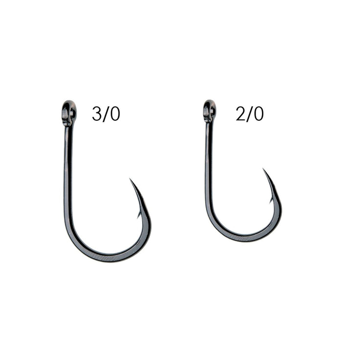 Hameçons de pêche d'assistance 4908 Acier carbone Noir-Nickel №2-0 5pcs Expert Predator 27820