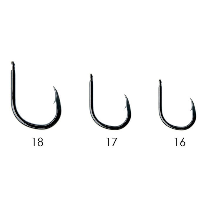 Hameçons circulaires de pêche 9883 Acier carbone Noir-Nickel №18 5pcs Expert Predator 27823