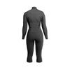 Shorty Amazone Overknee Femme Zip Poitrine 3-2 Gris Taille 12-XL RRD 27AMCZ320_12