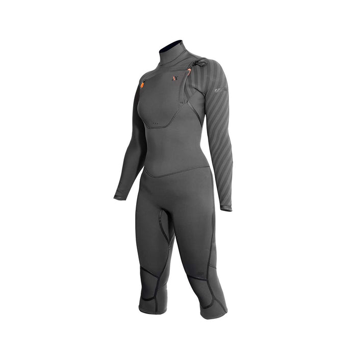 Shorty Amazone Overknee Femme Zip Poitrine 3-2 Gris Taille 16_XXXL RRD 27AMCZ320_16