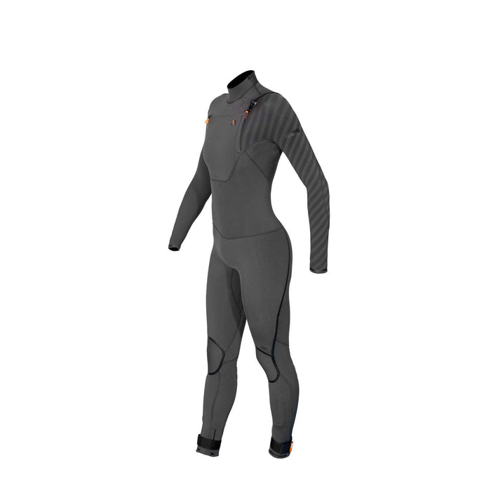 Shorty Amazone Overknee Femme Zip Poitrine 3-2 Gris Taille 8-M RRD 27AMCZ320_8