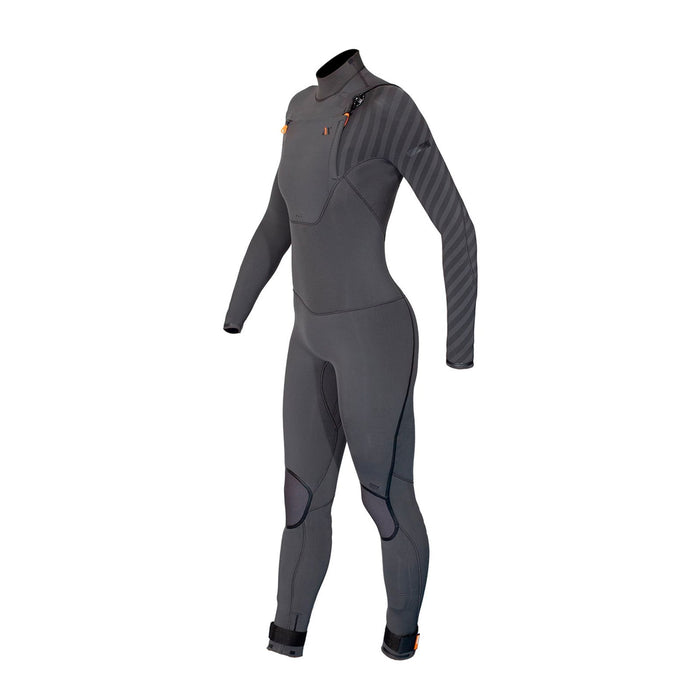 Combinaison Complète Amazone Femme Zip Poitrine 4-3 Gris Taille 8-M RRD 27AMCZ43_8