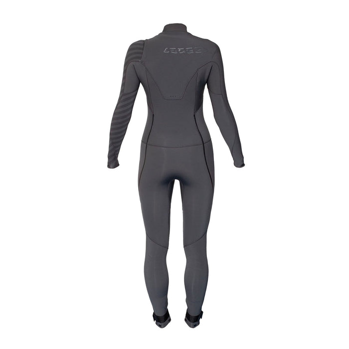 Combinaison Complète Amazone Femme Zip Poitrine 4-3 Gris Taille 8-M RRD 27AMCZ43_8