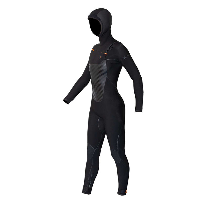 Combinaison Complète Amazone à Capuche Femme Zip Poitrine 6-4 Noir Taille 6-S RRD 27AMHCZ64_6