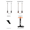 Planche SUP Gonflable Air Tourer Perfo 12'0''x36''x6'' 340l RRD 27ATO1234