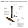 Set Hydrofoil Blaze Alu Y27 Taille 1250-85 RRD 27BLAF1250S