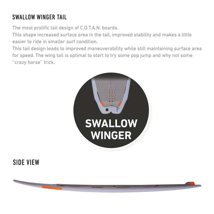 Planche de kitefoil Cotan Flight Lte 5’0''x17 1-2''x2'' 20l RRD 27C0T50LTE