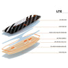 Planche de kite Twintip Crank Lte Y27 132x39cm RRD 27CR39