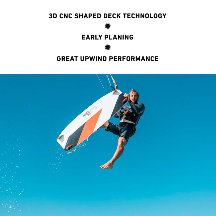 Planche de kite Twintip Crank Lte Y27 132x39cm RRD 27CR39