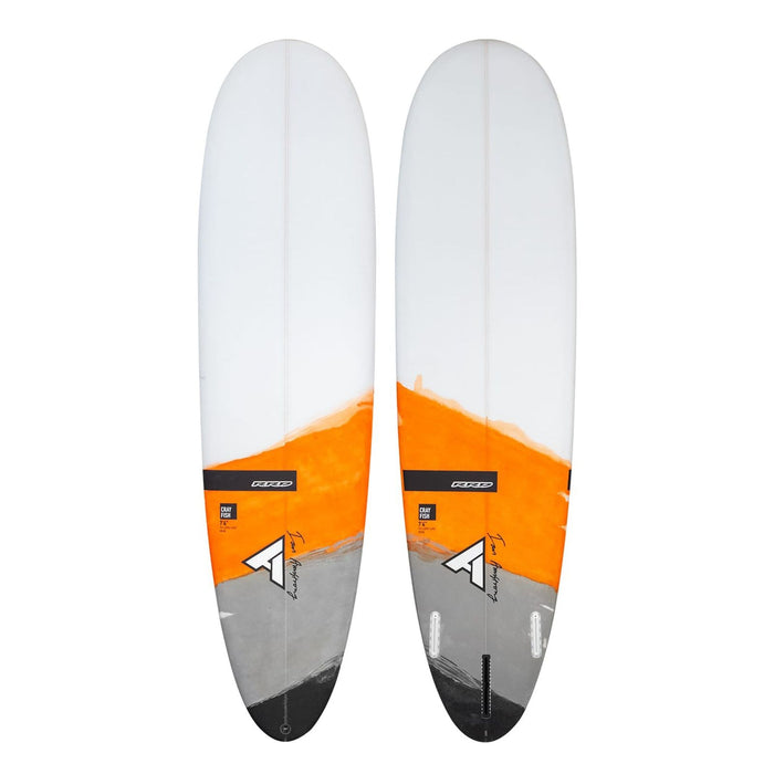Planche de surf Crayfish Gris-Orange 7'4''x22 3-4''x2 3-4'' 55l RRD 27CRA74