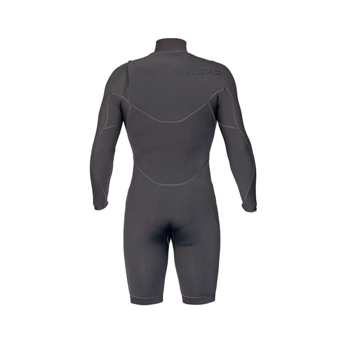 Combinaison shorty Celsius Shorty Homme Zip poitrine Manches longues 3-2 Gris Taille MT RRD 27CSCZ32SLS_MT