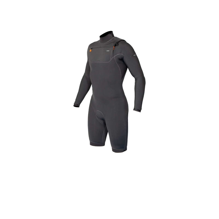 Combinaison shorty Celsius Shorty Homme Zip poitrine Manches longues 3-2 Gris Taille S RRD 27CSCZ32SLS_S