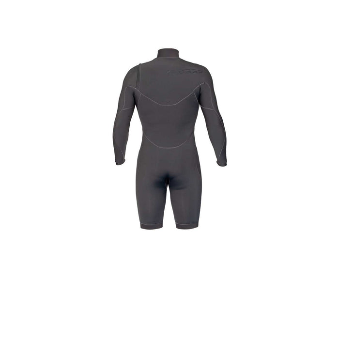 Combinaison shorty Celsius Shorty Homme Zip poitrine Manches longues 3-2 Gris Taille XS RRD 27CSCZ32SLS_XS