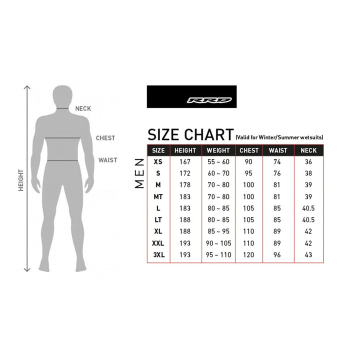 Combinaison intégrale Fahrenheit Homme Zip sur la poitrine 5-4-3 Taille S RRD 27FRCZ543_S