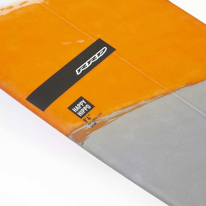 Planche de Surf Happy Hippo Gris-Orange 9'4''x23 1-8''x3'' 80l RRD 27HPHA94